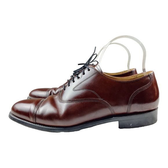 Hanover Master Flex Brown Leather Oxford Dress Shoes Lace Up main image 9